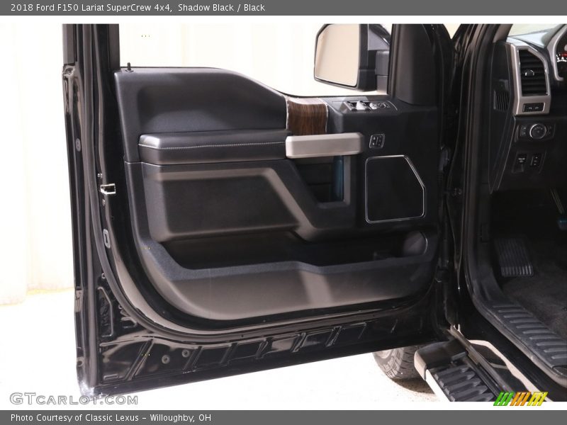 Shadow Black / Black 2018 Ford F150 Lariat SuperCrew 4x4