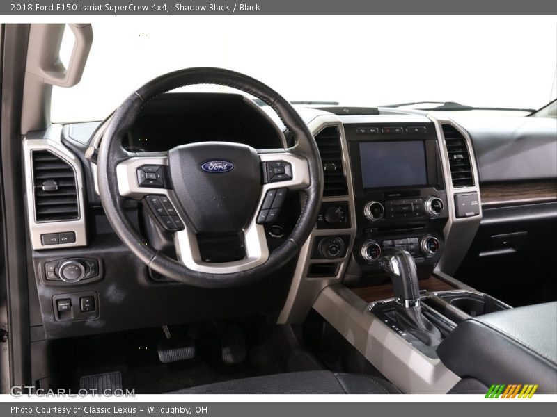 Shadow Black / Black 2018 Ford F150 Lariat SuperCrew 4x4