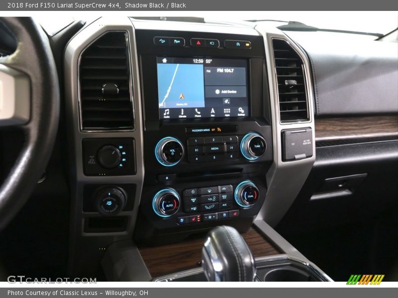 Shadow Black / Black 2018 Ford F150 Lariat SuperCrew 4x4