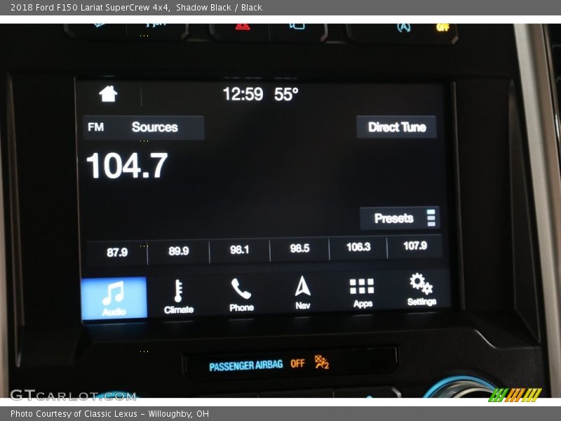 Shadow Black / Black 2018 Ford F150 Lariat SuperCrew 4x4