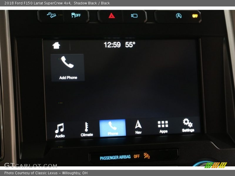 Shadow Black / Black 2018 Ford F150 Lariat SuperCrew 4x4