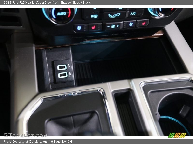 Shadow Black / Black 2018 Ford F150 Lariat SuperCrew 4x4