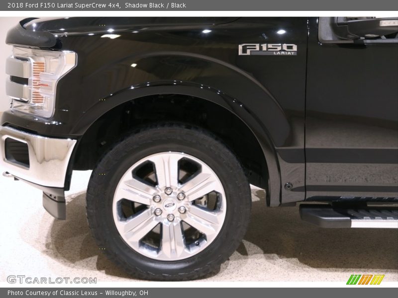 Shadow Black / Black 2018 Ford F150 Lariat SuperCrew 4x4