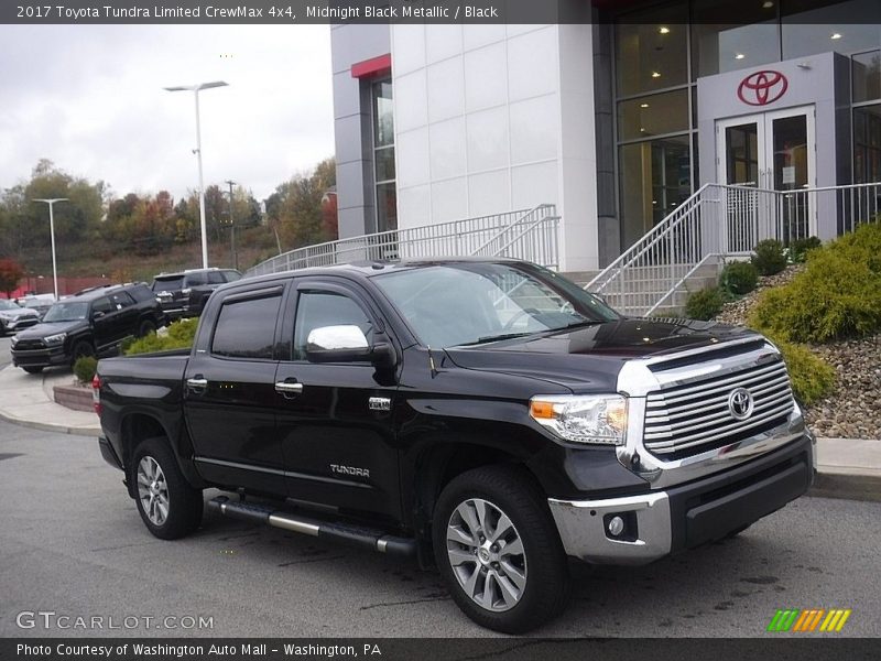 Midnight Black Metallic / Black 2017 Toyota Tundra Limited CrewMax 4x4