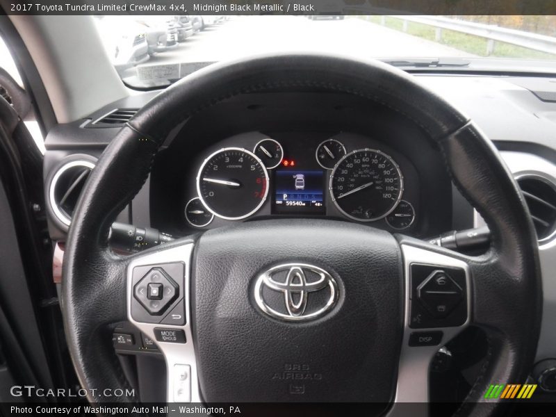 Midnight Black Metallic / Black 2017 Toyota Tundra Limited CrewMax 4x4
