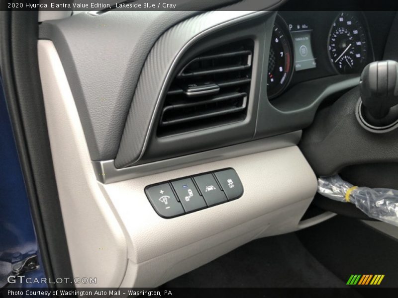 Lakeside Blue / Gray 2020 Hyundai Elantra Value Edition