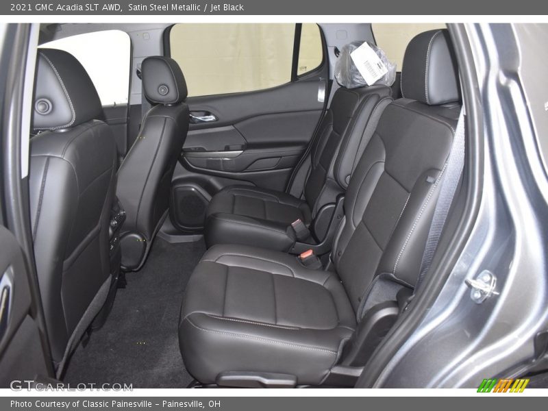 Satin Steel Metallic / Jet Black 2021 GMC Acadia SLT AWD