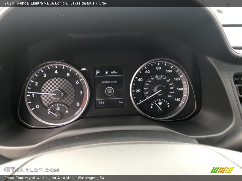 Lakeside Blue / Gray 2020 Hyundai Elantra Value Edition