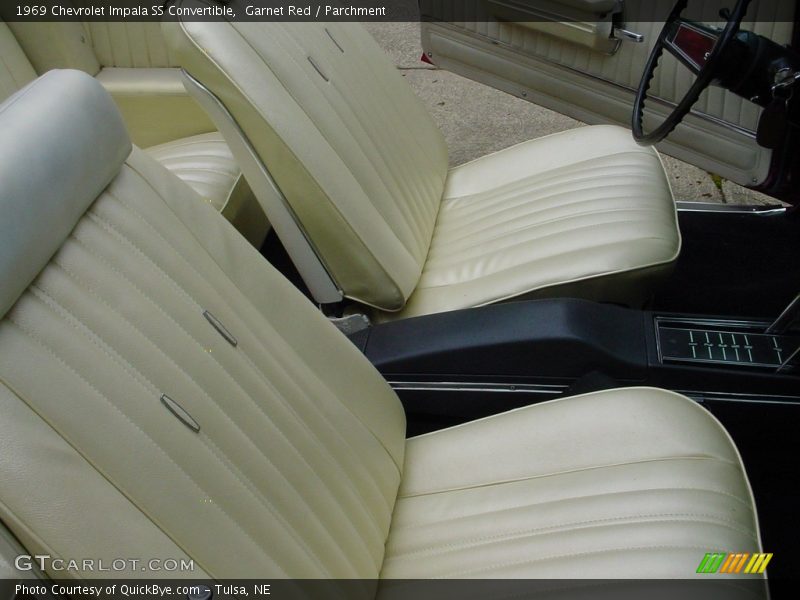 Front Seat of 1969 Impala SS Convertible