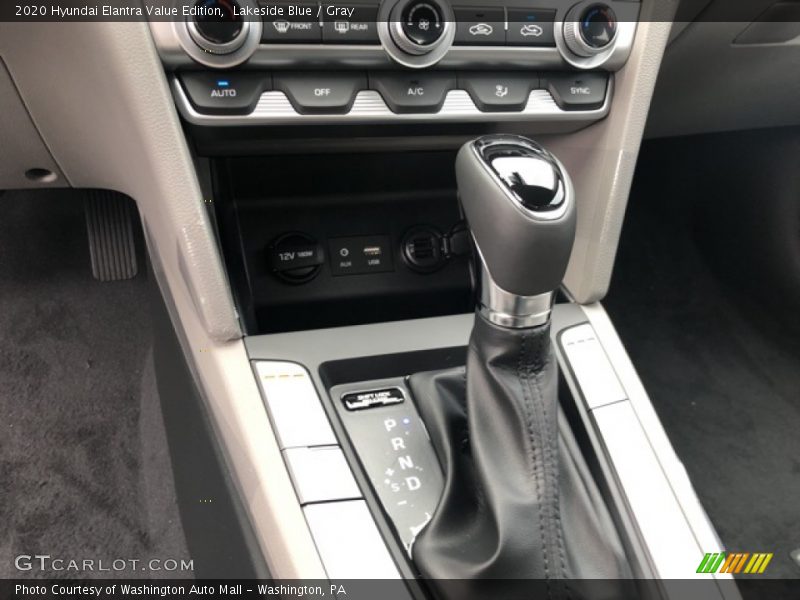 Lakeside Blue / Gray 2020 Hyundai Elantra Value Edition