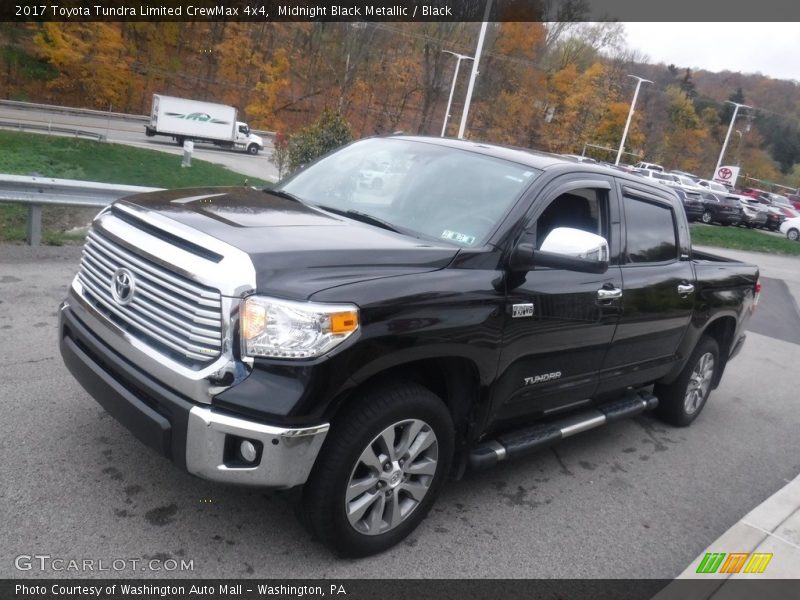 Midnight Black Metallic / Black 2017 Toyota Tundra Limited CrewMax 4x4