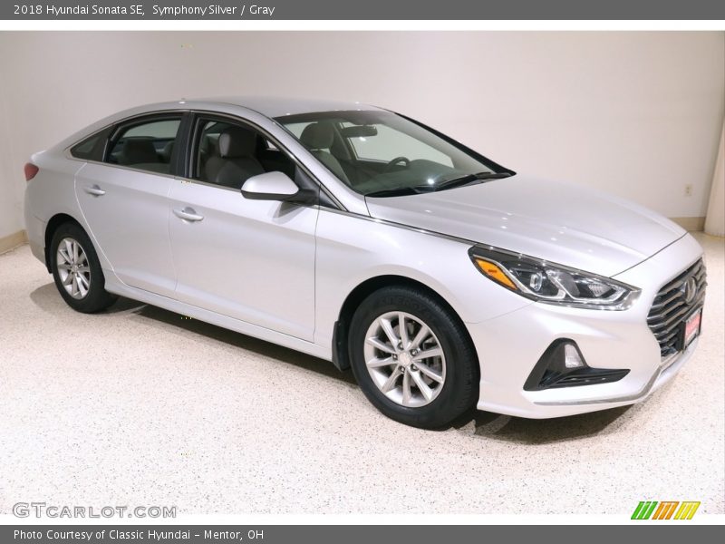 Symphony Silver / Gray 2018 Hyundai Sonata SE