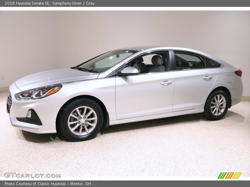 Symphony Silver / Gray 2018 Hyundai Sonata SE