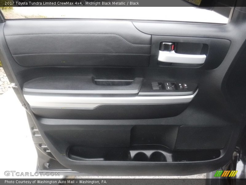 Midnight Black Metallic / Black 2017 Toyota Tundra Limited CrewMax 4x4