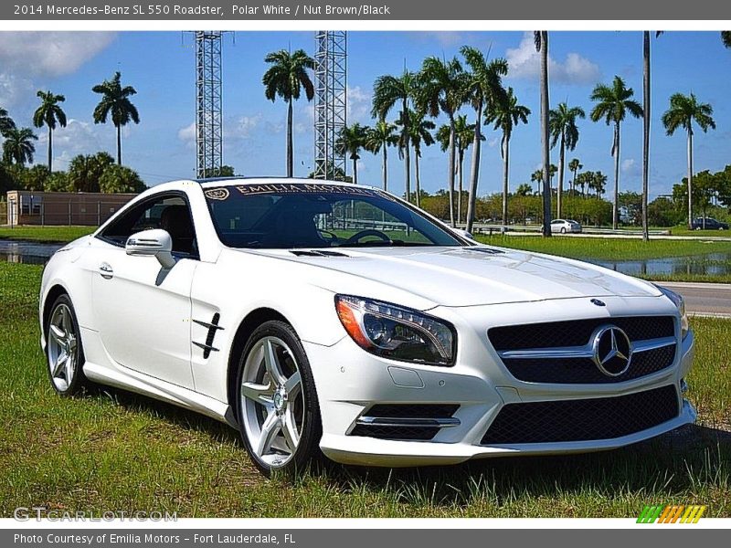 Front 3/4 View of 2014 SL 550 Roadster