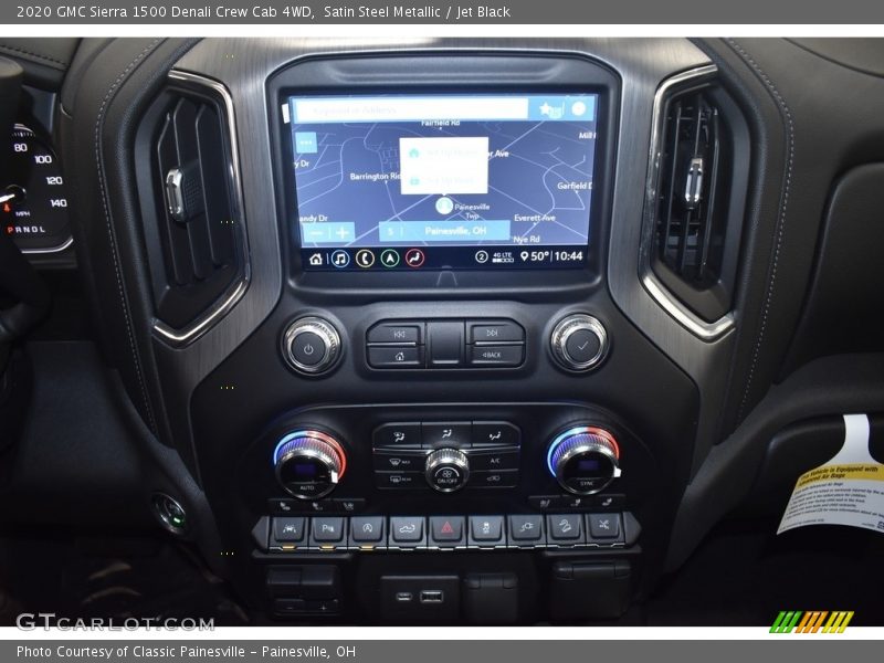 Satin Steel Metallic / Jet Black 2020 GMC Sierra 1500 Denali Crew Cab 4WD