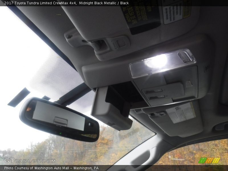 Midnight Black Metallic / Black 2017 Toyota Tundra Limited CrewMax 4x4