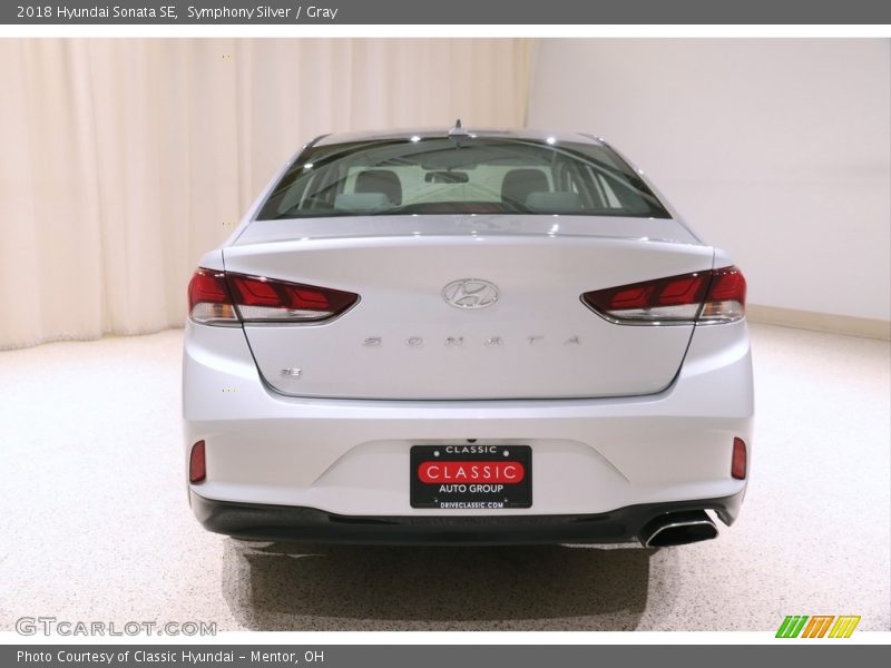 Symphony Silver / Gray 2018 Hyundai Sonata SE