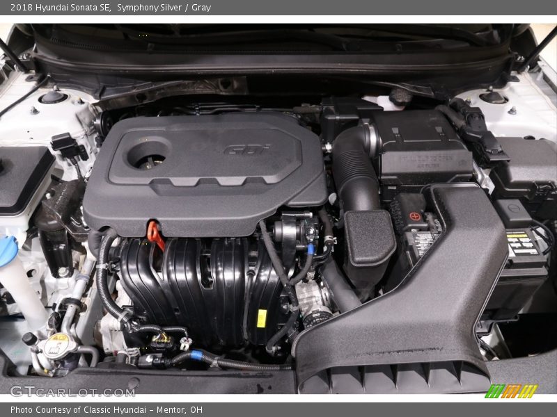 Symphony Silver / Gray 2018 Hyundai Sonata SE