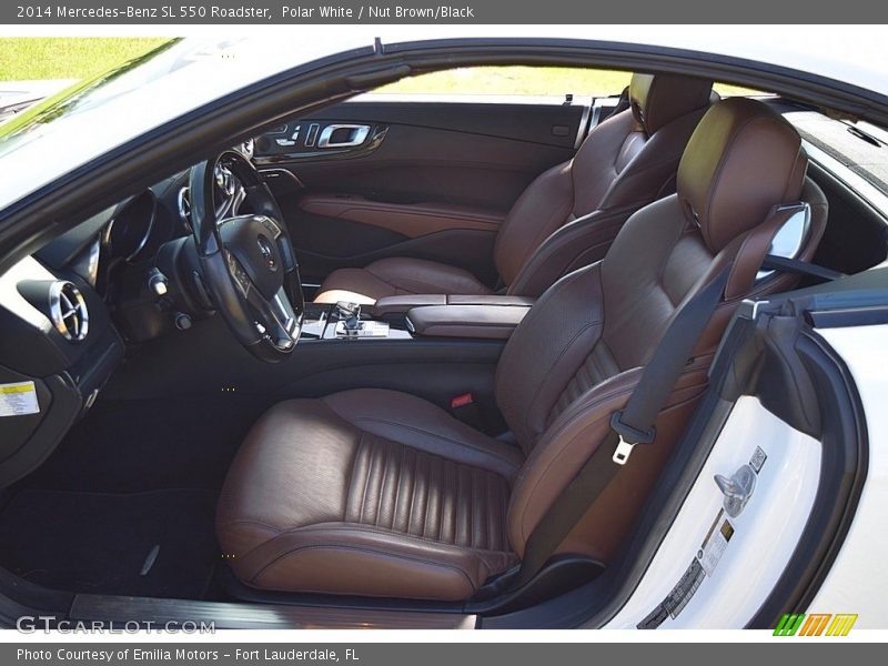 Front Seat of 2014 SL 550 Roadster
