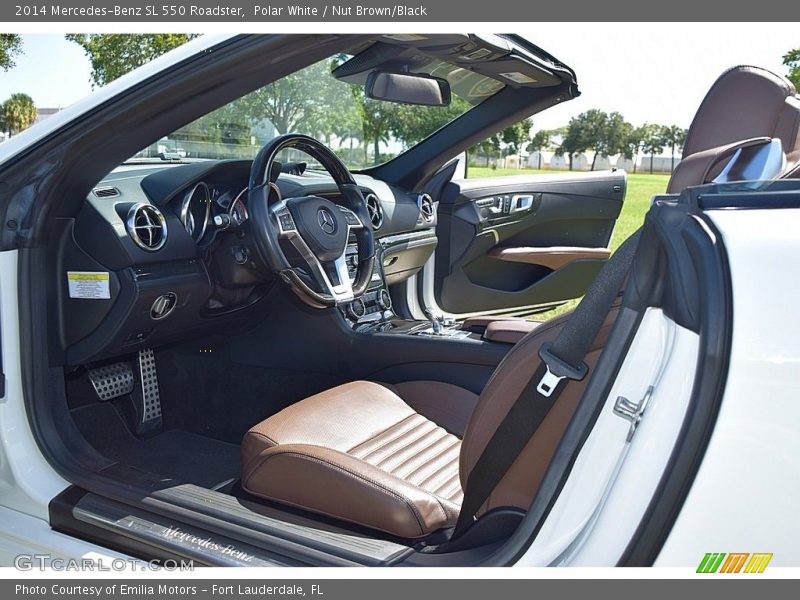  2014 SL 550 Roadster Nut Brown/Black Interior