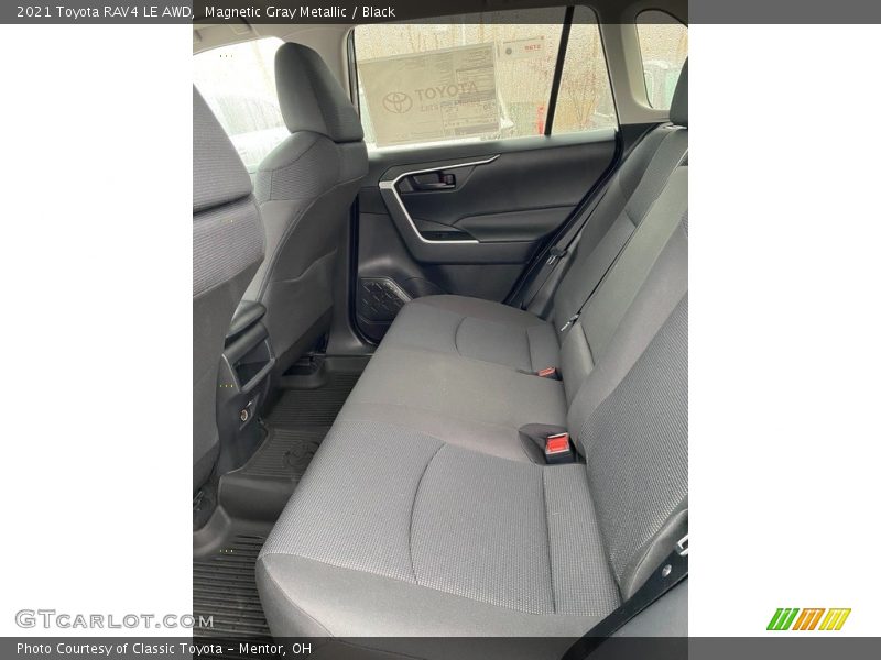 Magnetic Gray Metallic / Black 2021 Toyota RAV4 LE AWD