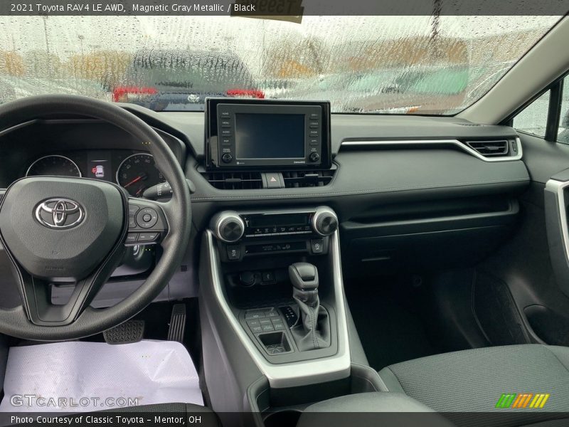 Magnetic Gray Metallic / Black 2021 Toyota RAV4 LE AWD