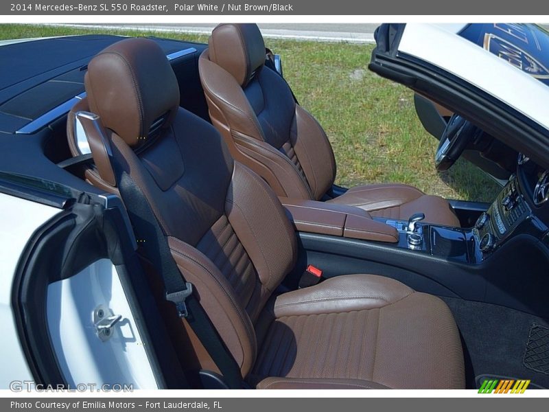 Front Seat of 2014 SL 550 Roadster