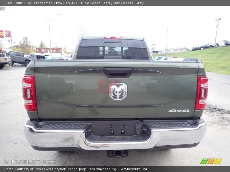 Olive Green Pearl / Black/Diesel Gray 2020 Ram 3500 Tradesman Crew Cab 4x4