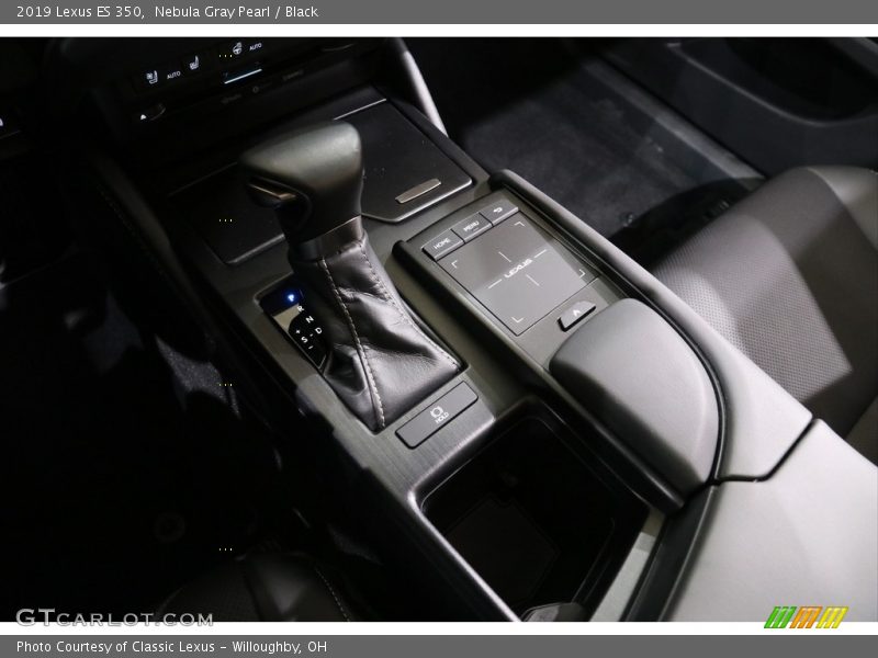 Nebula Gray Pearl / Black 2019 Lexus ES 350