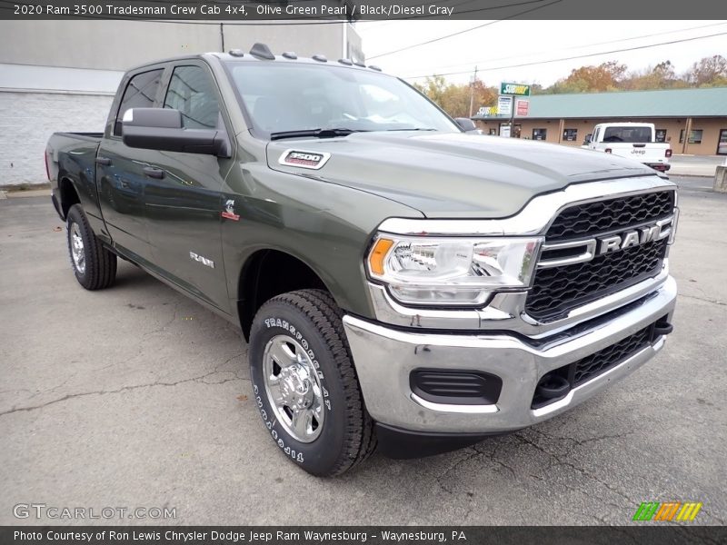 Front 3/4 View of 2020 3500 Tradesman Crew Cab 4x4