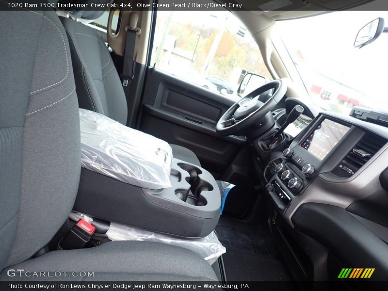 Olive Green Pearl / Black/Diesel Gray 2020 Ram 3500 Tradesman Crew Cab 4x4