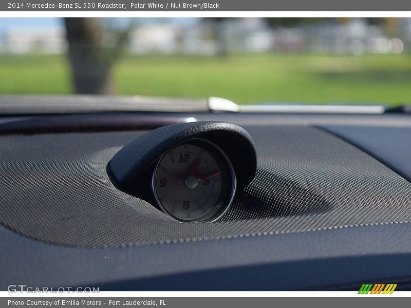 Polar White / Nut Brown/Black 2014 Mercedes-Benz SL 550 Roadster