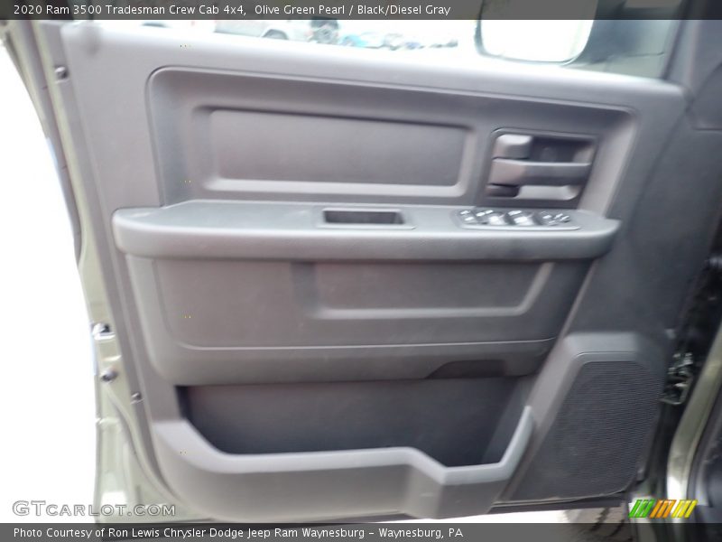 Olive Green Pearl / Black/Diesel Gray 2020 Ram 3500 Tradesman Crew Cab 4x4