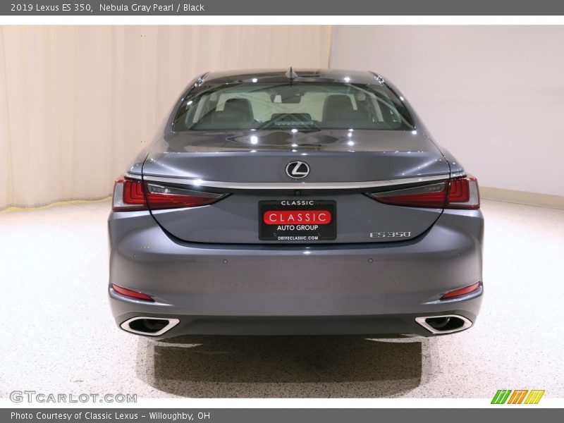 Nebula Gray Pearl / Black 2019 Lexus ES 350