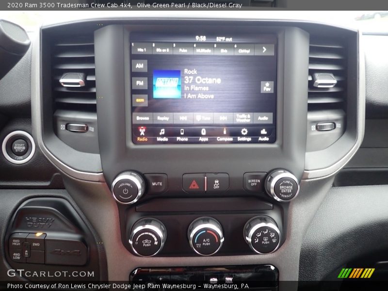 Olive Green Pearl / Black/Diesel Gray 2020 Ram 3500 Tradesman Crew Cab 4x4