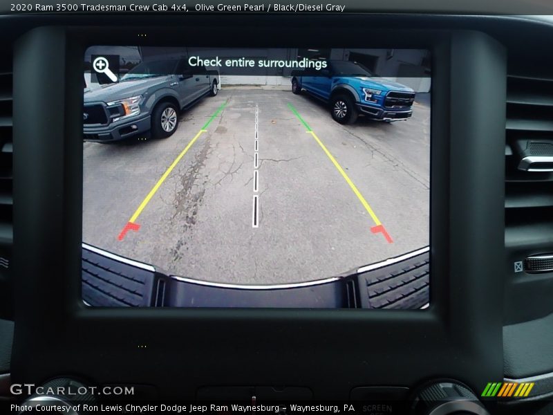Olive Green Pearl / Black/Diesel Gray 2020 Ram 3500 Tradesman Crew Cab 4x4