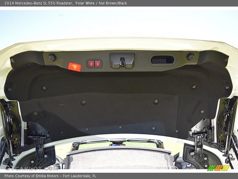 Polar White / Nut Brown/Black 2014 Mercedes-Benz SL 550 Roadster