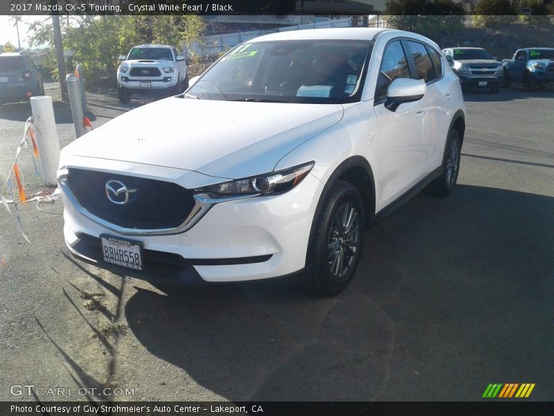 Crystal White Pearl / Black 2017 Mazda CX-5 Touring