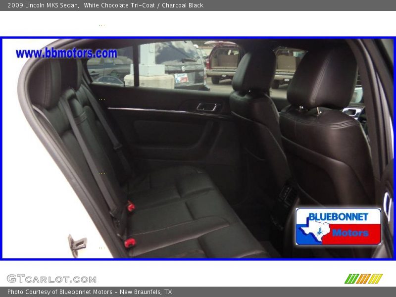 White Chocolate Tri-Coat / Charcoal Black 2009 Lincoln MKS Sedan