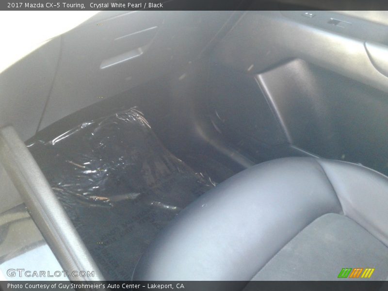 Crystal White Pearl / Black 2017 Mazda CX-5 Touring