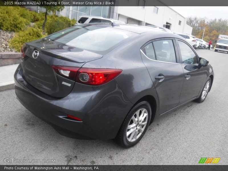 Meteor Gray Mica / Black 2015 Mazda MAZDA3 i Touring 4 Door