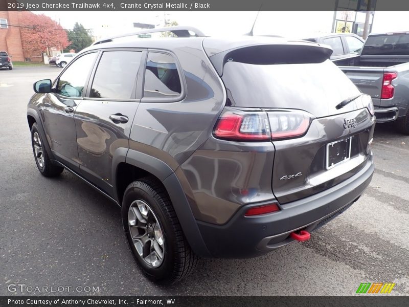 Granite Crystal Metallic / Black 2019 Jeep Cherokee Trailhawk 4x4