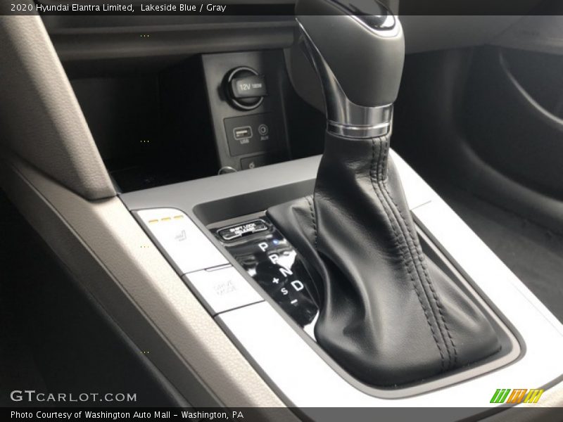 Lakeside Blue / Gray 2020 Hyundai Elantra Limited