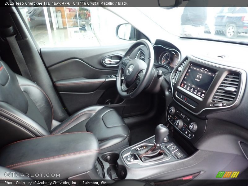 Granite Crystal Metallic / Black 2019 Jeep Cherokee Trailhawk 4x4