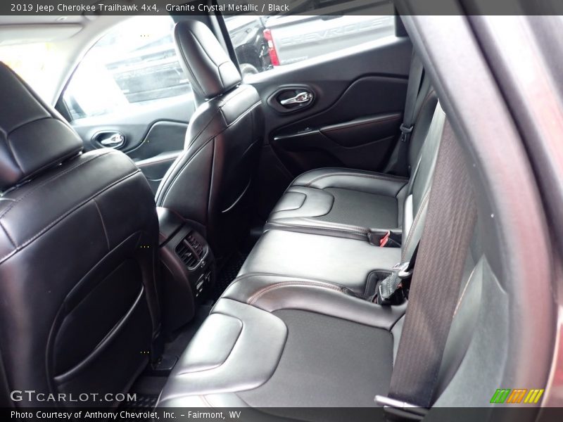 Granite Crystal Metallic / Black 2019 Jeep Cherokee Trailhawk 4x4