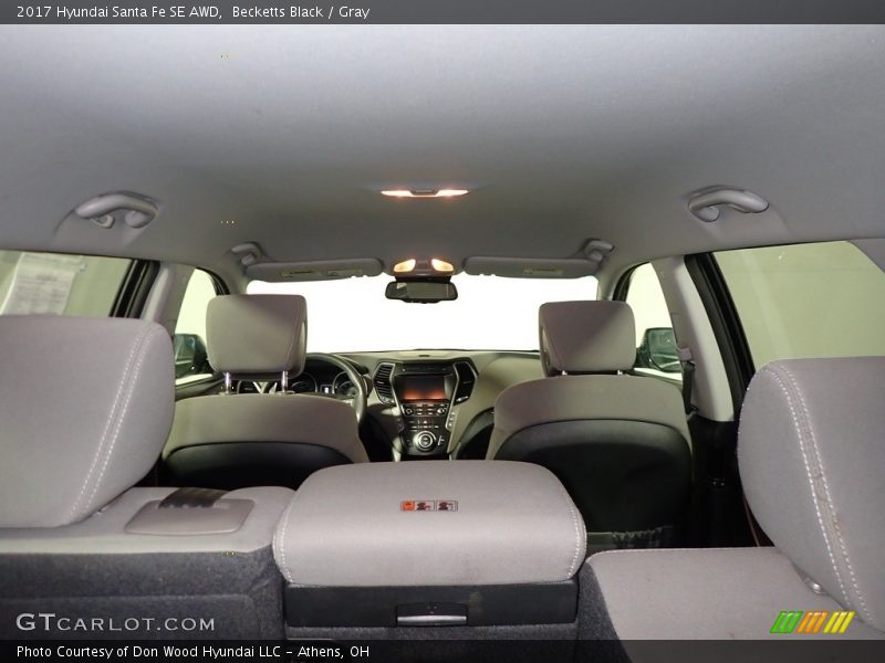 Becketts Black / Gray 2017 Hyundai Santa Fe SE AWD