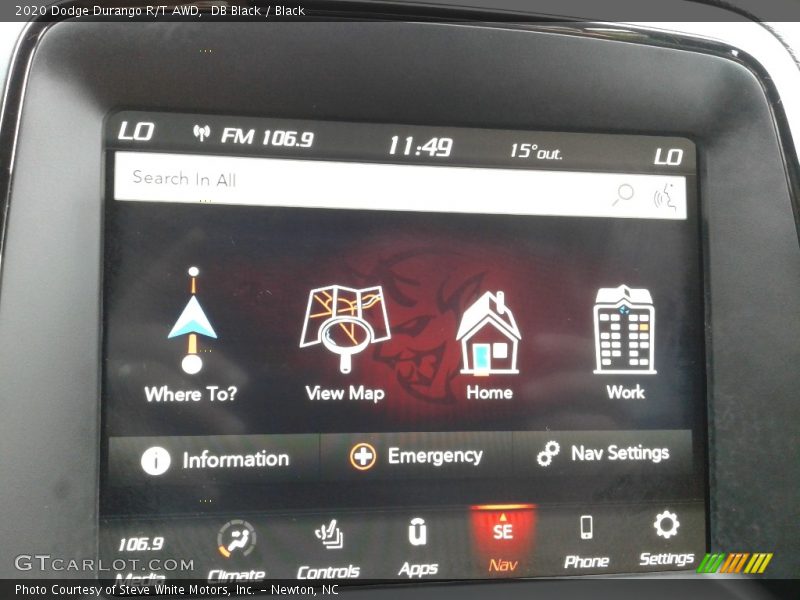 DB Black / Black 2020 Dodge Durango R/T AWD