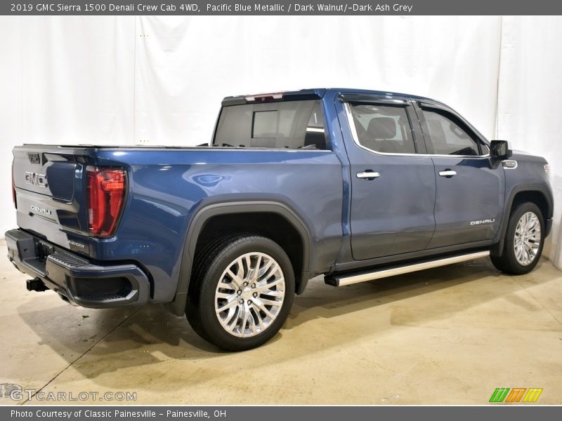 Pacific Blue Metallic / Dark Walnut/­Dark Ash Grey 2019 GMC Sierra 1500 Denali Crew Cab 4WD