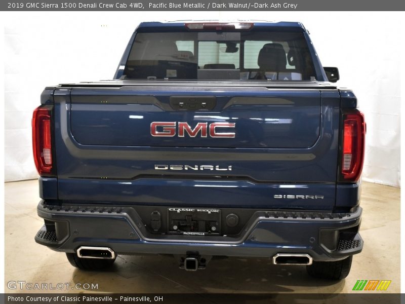 Pacific Blue Metallic / Dark Walnut/­Dark Ash Grey 2019 GMC Sierra 1500 Denali Crew Cab 4WD